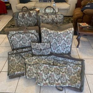 Royalty owned 9 piece French Luggage Co. for sale!